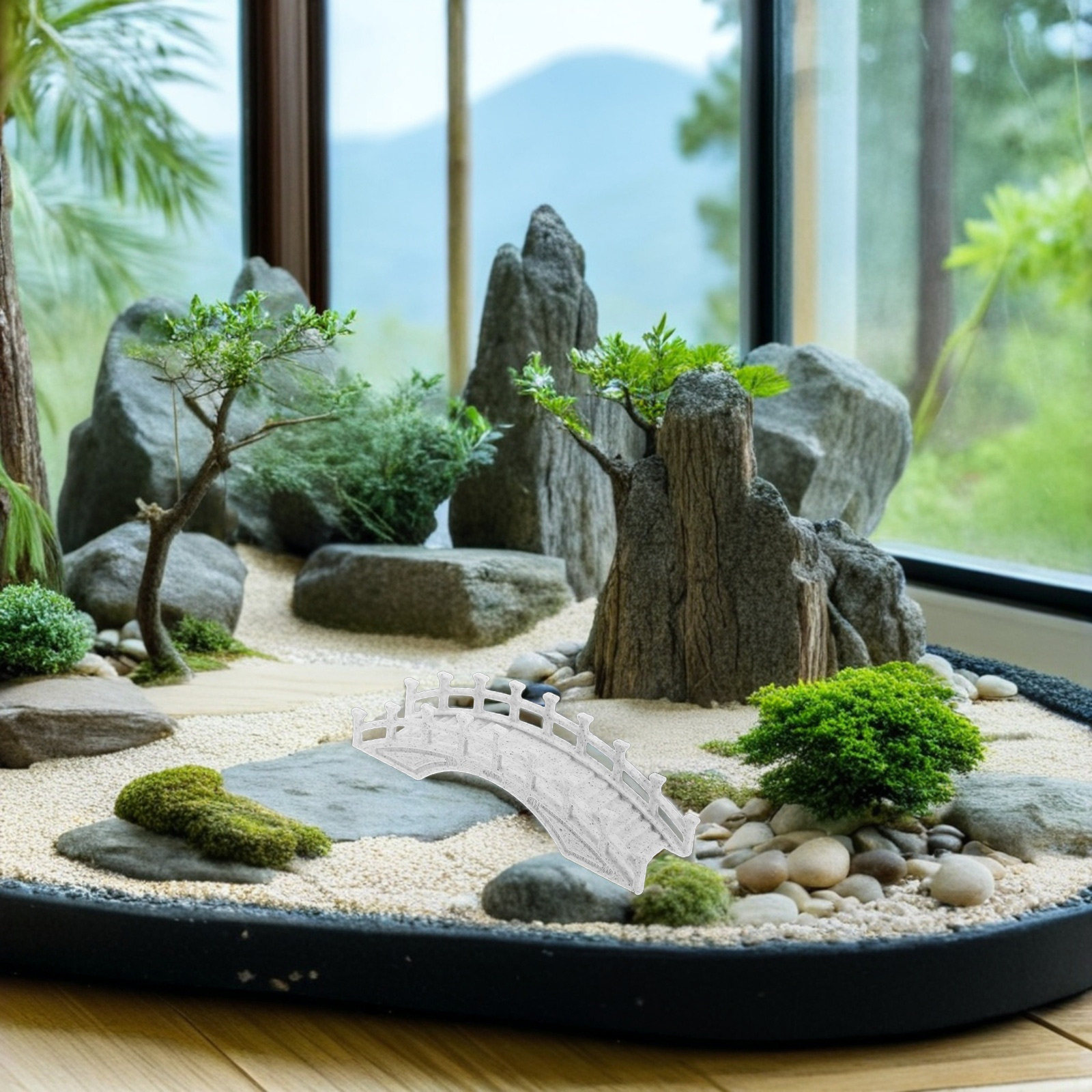 Miniature Arch Bridge Garden B - Aquarium Decor ulasan dan harga