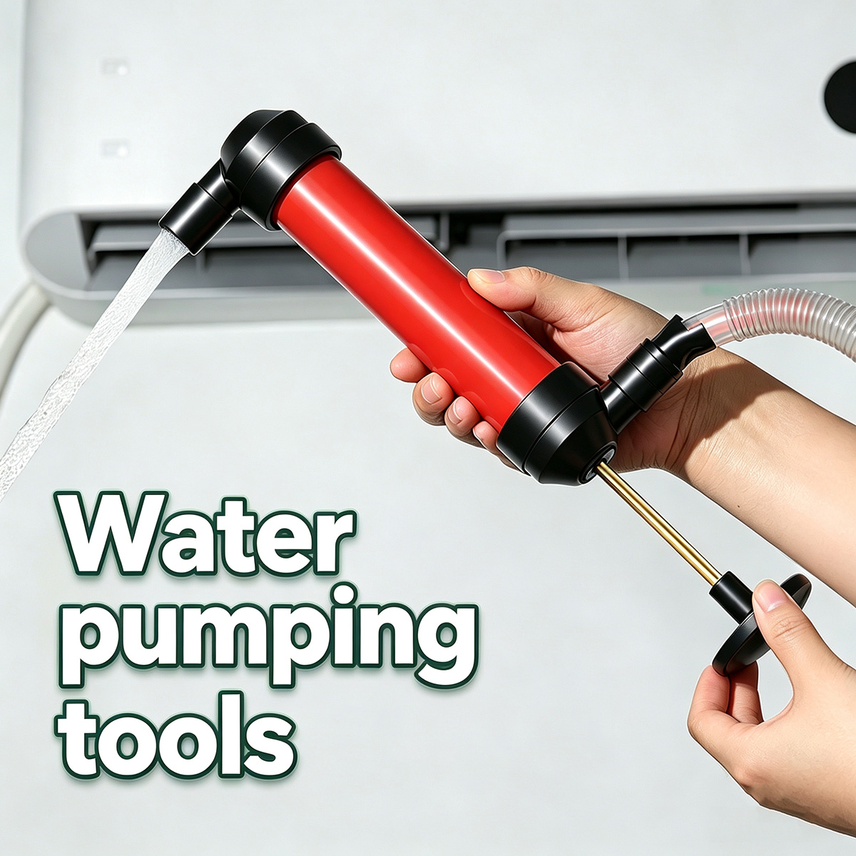 Manual Siphon Pump AC Drain Un - Aquarium Pump ulasan dan harga