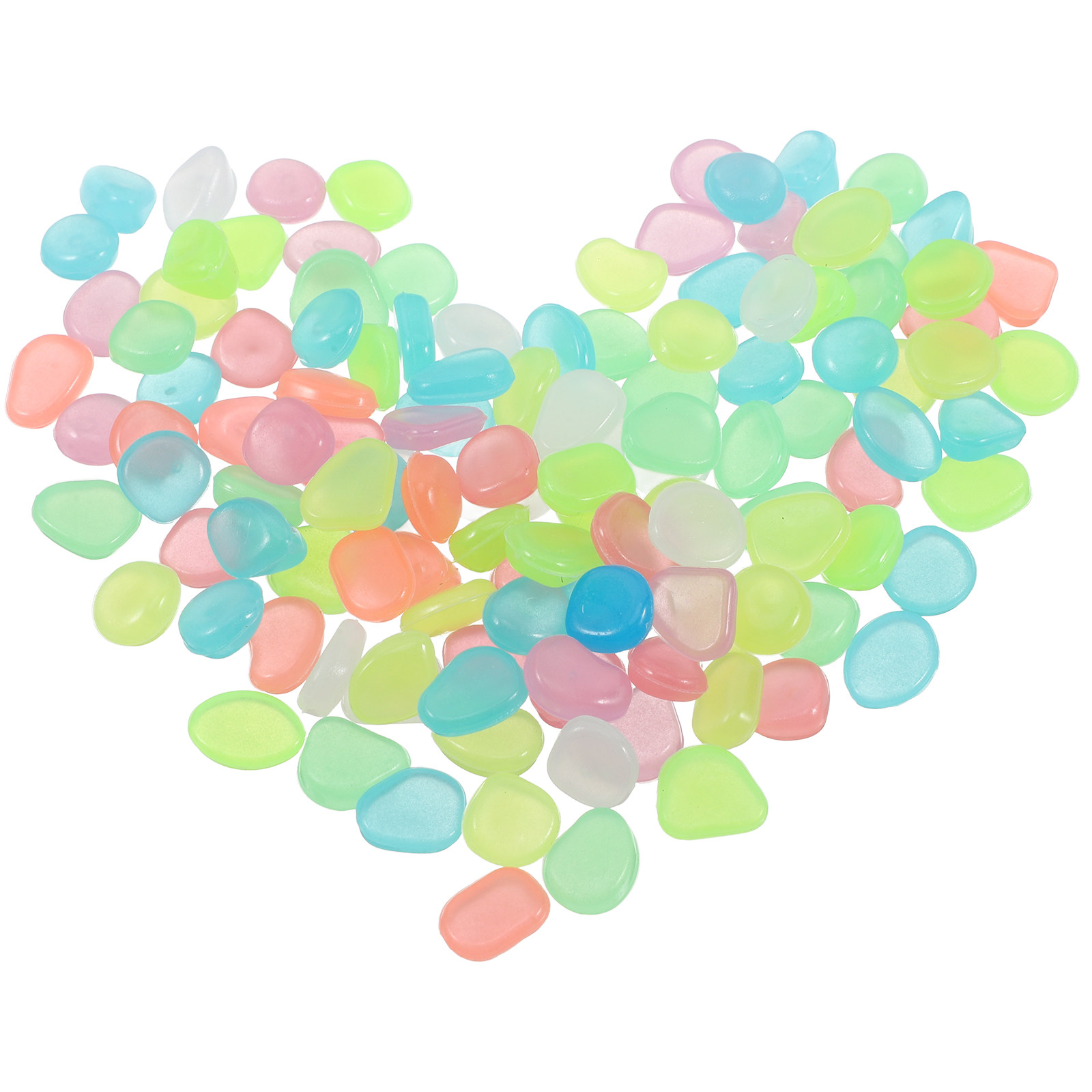 400Pcs Glow in The Dark Pebble - Fish Tank Gravel ulasan dan harga