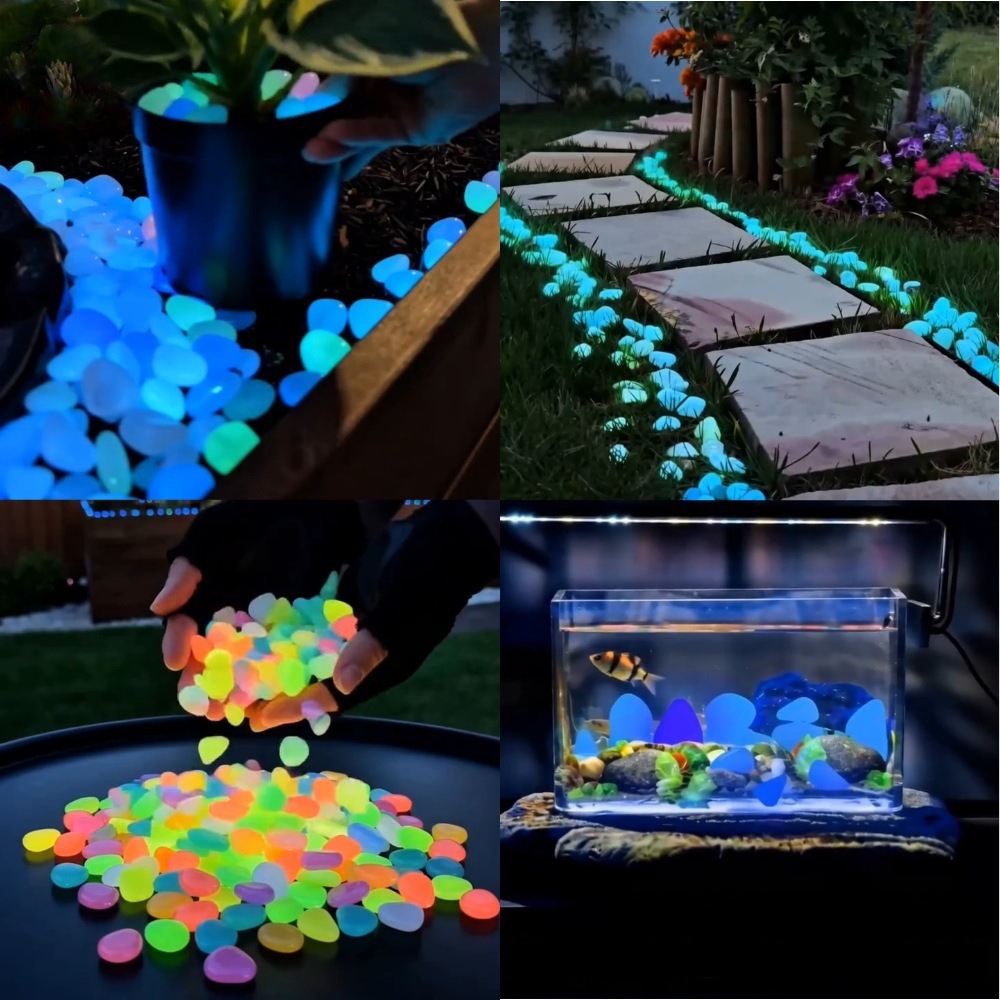 Colorful Glow In The Dark Lumi - Aquarium Light ulasan dan harga