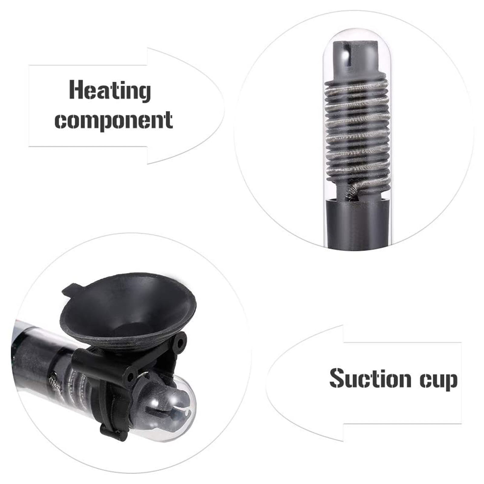 Mini Aquarium Heater Submersib - Fish Tank Heater ulasan dan harga