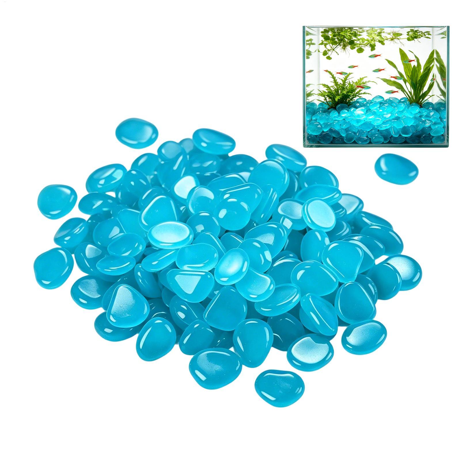 300Pcs Luminous Rock Stone Res - Fish Tank Gravel ulasan dan harga