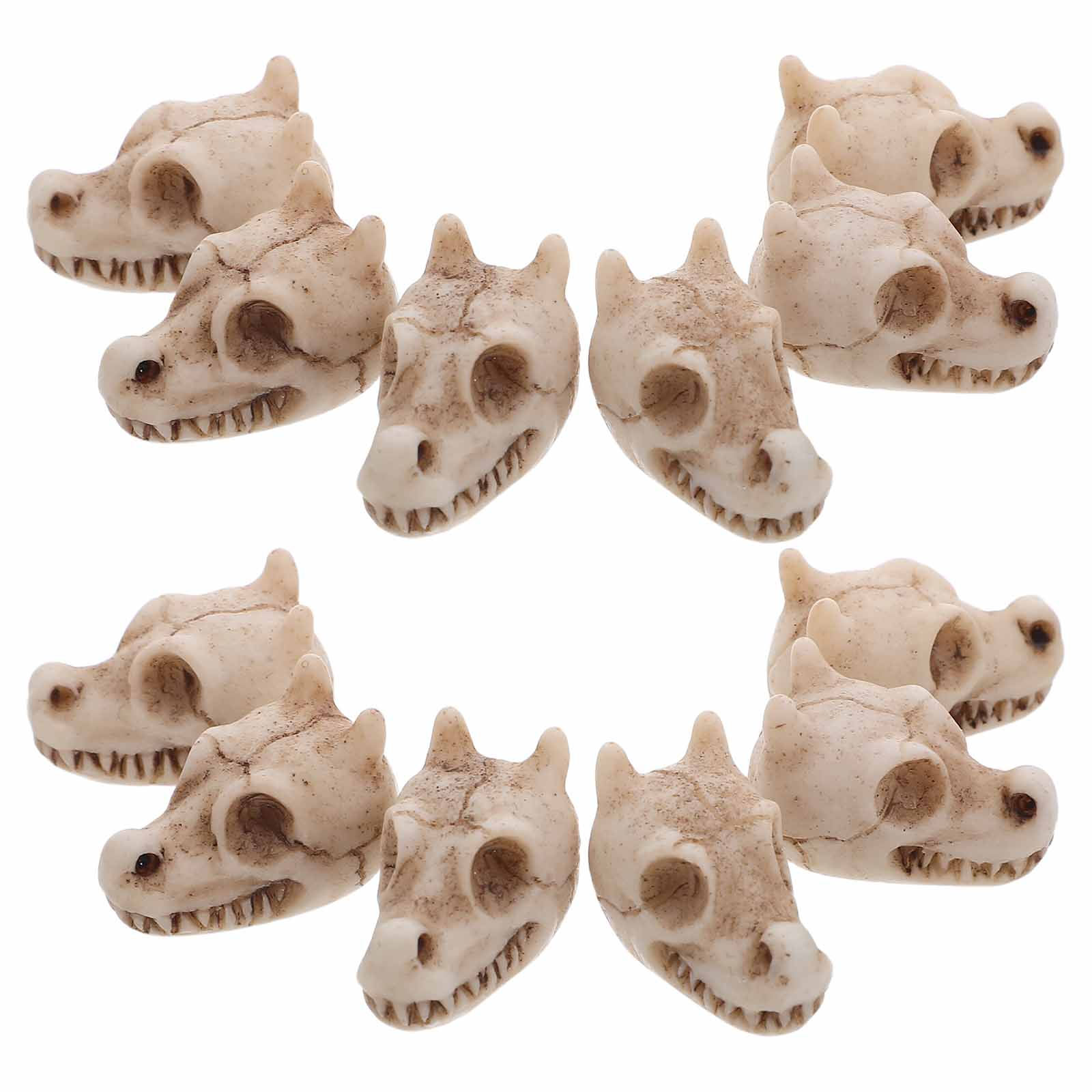 20Pcs Mini Dragon Skull Resin  - Aquarium Decor ulasan dan harga