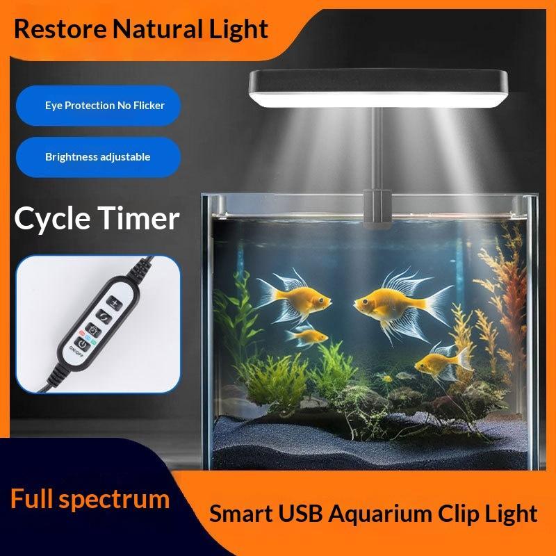 Full Spectrum LED Aquarium Lig - Aquarium Light ulasan dan harga